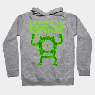 Learn to Express Your Inner Monster Art Supply Hoodie